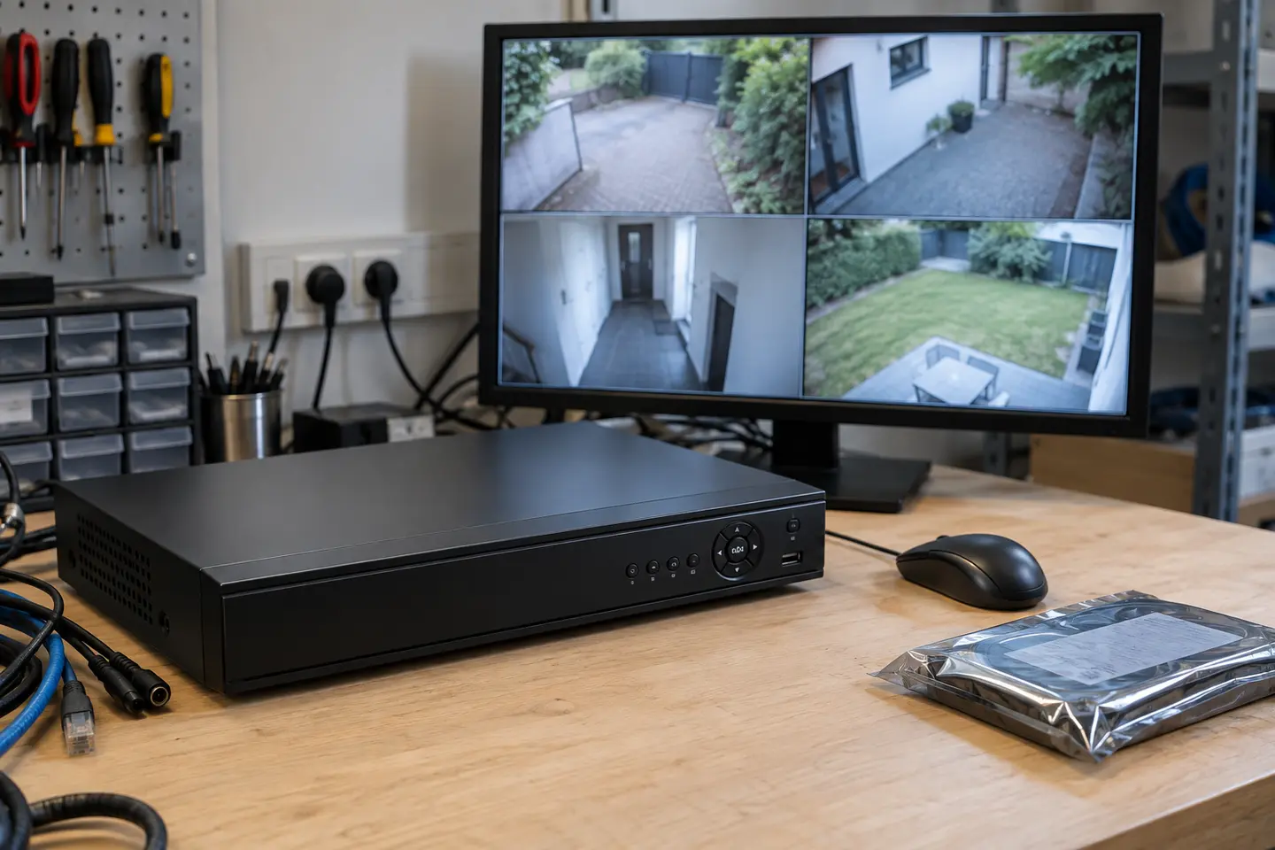 Enregistreur de vidéosurveillance et poste d’examen de séquences vidéo